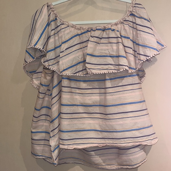 Lane Bryant off or on shoulder summery top size 22 / 24 - Picture 6 of 9